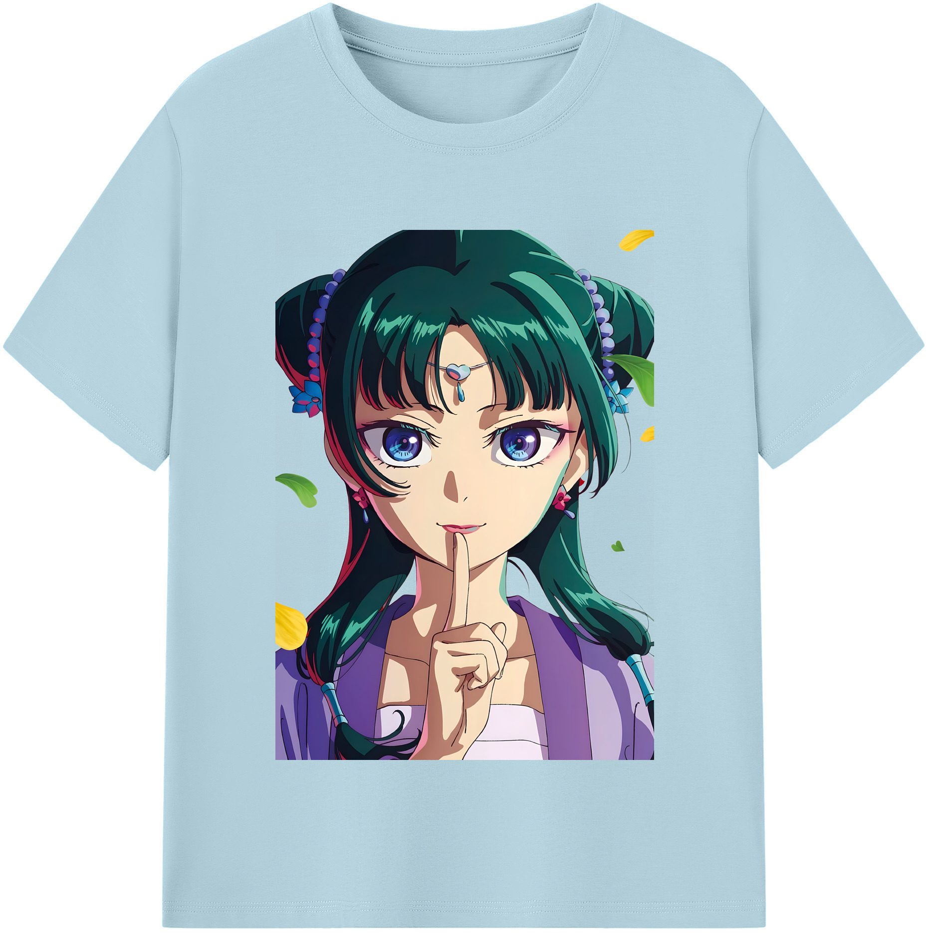 （画像用） 薬屋のひとりごと The Apothecary Diaries 綿100％半袖Tシャツ（フロントプリント）